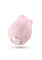 Play with Me Romanic Rose Rechargeable Silicone Nipple and Clitoral Stimulator with 3 Interchangeable Attachments